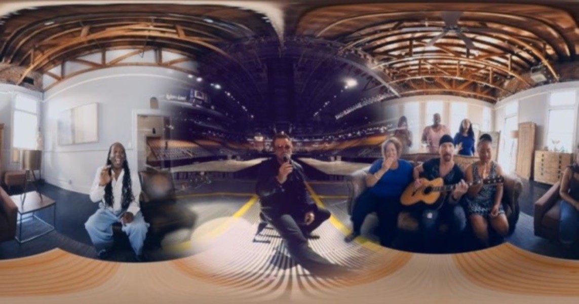 U2 d&eacute;voile un clip en r&eacute;alit&eacute; virtuelle pour Song For Someone