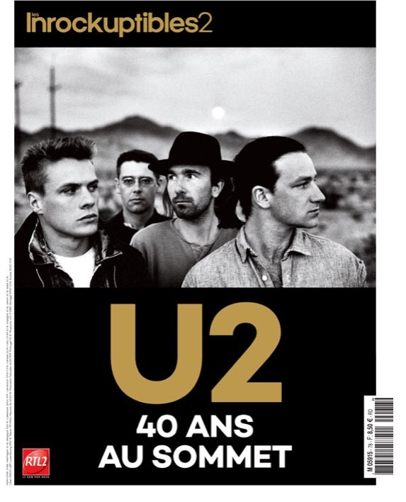 Hors s&eacute;rie des Inrocks d&eacute;di&eacute; &agrave; U2 !