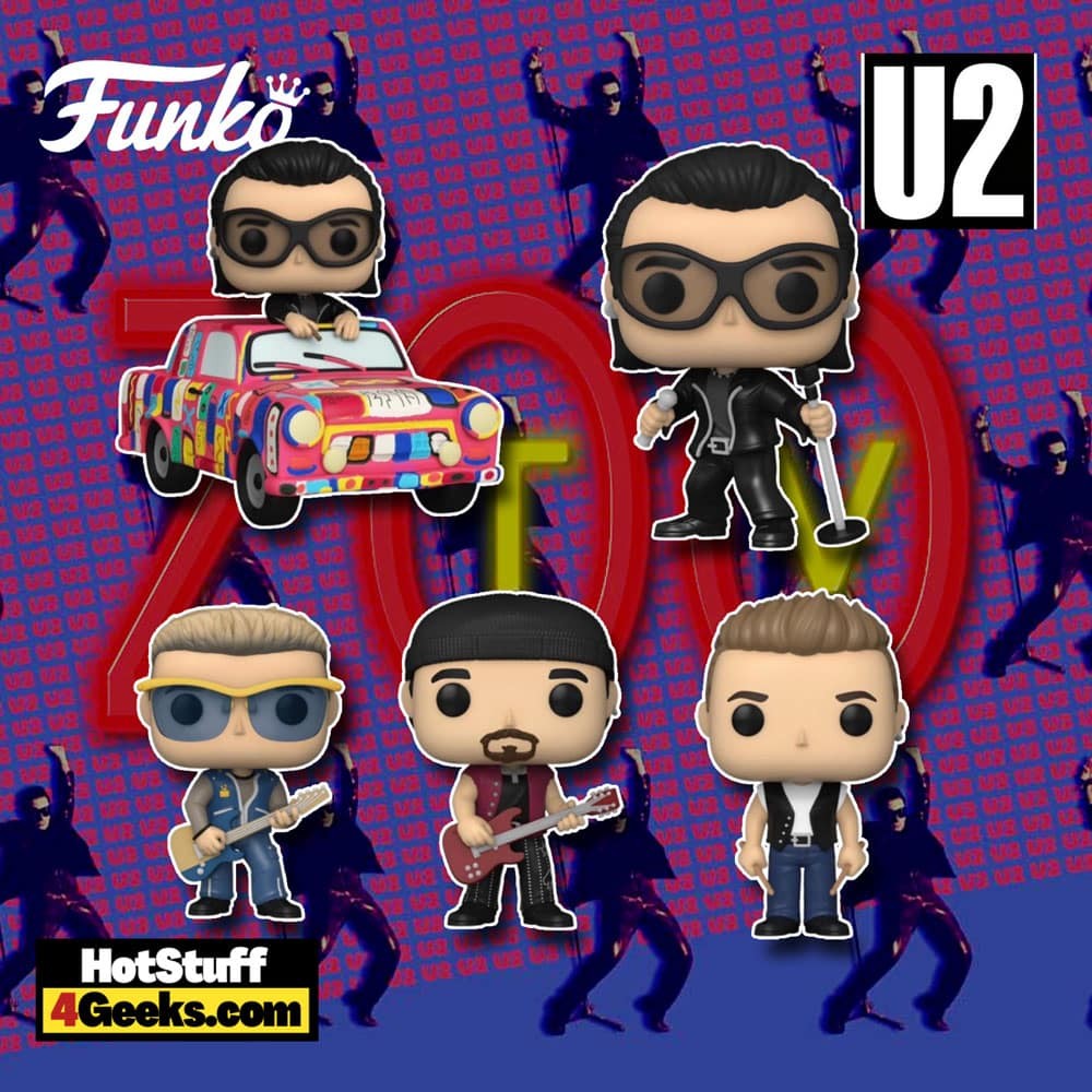 Les Funko Pop U2 arrivent !